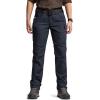 CQR Women’s Flex Stretch Tactical Pants, Water Resistant Ripstop Cargo Work Pants with Pockets for Outdoor & Hiking(Vanguard Operator Navy)