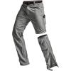 CQR Men’s Convertible Cargo Tactical Pants, Water Resistant Outdoor Hiking Pants, Zip Off Lightweight Stretch Work Pants(Convertible Cargo W/Belt Sage)