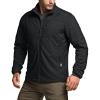 CQR Men’s Lightweight Insulated Jacket, Windproof Packable Water Resistant Warm Active Coat for Hiking Work Outdoor Tactical(Frame Black)