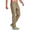 CQR Men’s Lightweight Vent Hiking Pants, Water-Resistant & Breathable Sports Outdoor Athletic Pants with Elastic Waist(Ascend Crux Alamo Khaki)