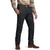 CQR Men’s Motion Utility Casual Pants, Regular Fit Lightweight Work Pants, Water Resistant Outdoor Stretch Pants with Pockets(Venture Black)