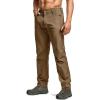CQR Men’s Quick Dry Tactical Pants, Water Resistant Outdoor Pants, Lightweight Stretch Cargo Work Hiking Pants(Rocky Z Hazelnut)