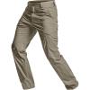 CQR Men’s Quick Dry Tactical Pants, Water Resistant Outdoor Pants, Lightweight Stretch Cargo Work Hiking Pants(Runyon Cargo Pants Sandstorm)