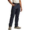 CQR Men’s Quick Dry Work Pants, Water Resistant Outdoor Tactical Pants, Lightweight Stretch Cargo Hiking Pants(Dura Flex Pants Operator Navy)