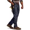 CQR Men’s Quick Dry Work Pants, Water Resistant Outdoor Tactical Pants, Lightweight Stretch Cargo Hiking Pants(Lumber Operator Navy)