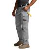 CQR Men’s Quick Dry Work Pants, Water Resistant Outdoor Tactical Pants, Lightweight Stretch Cargo Hiking Pants(Work Pants Stone)