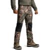 CQR Men’s Softshell Fleece Lined Winter Hiking Pants, Water Resistant Insulated Thermal, Outdoor Tactical Warm Snow Ski Pants(Expedition Hunting Camo)