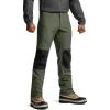 CQR Men’s Softshell Fleece Lined Winter Hiking Pants, Water Resistant Insulated Thermal, Outdoor Tactical Warm Snow Ski Pants(Expedition Olive)