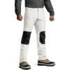 CQR Men’s Softshell Fleece Lined Winter Hiking Pants, Water Resistant Insulated Thermal, Outdoor Tactical Warm Snow Ski Pants(Expedition White)