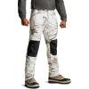 CQR Men’s Softshell Fleece Lined Winter Hiking Pants, Water Resistant Insulated Thermal, Outdoor Tactical Warm Snow Ski Pants(Expedition Winter Hunting Camo)