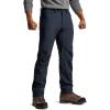 CQR Men’s Softshell Fleece Lined Winter Hiking Pants, Water Resistant Insulated Thermal, Outdoor Tactical Warm Snow Ski Pants(Recon Operator Navy)