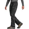 CQR Men’s Softshell Fleece Lined Winter Hiking Pants, Water Resistant Insulated Thermal, Outdoor Tactical Warm Snow Ski Pants(Teton Alpha Utility Camo Black)