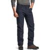 CQR Men’s Softshell Fleece Lined Winter Hiking Pants, Water Resistant Insulated Thermal, Outdoor Tactical Warm Snow Ski Pants(Teton Operator Navy)