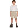 CQR Kids Youth Hiking Cargo Pants, UPF 50+ Quick Dry Convertible Zip Off Pants, Outdoor Camping Pants(Convertible Khaki)