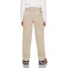 CQR Kids Youth Hiking Cargo Pants, UPF 50+ Quick Dry Convertible Zip Off Pants, Outdoor Camping Pants(Convertible Khaki)