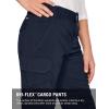 CQR Kids Youth Hiking Cargo Pants, UPF 50+ Quick Dry Convertible Zip Off Pants, Outdoor Camping Pants(Convertible Navy)