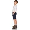 CQR Kids Youth Hiking Cargo Pants, UPF 50+ Quick Dry Convertible Zip Off Pants, Outdoor Camping Pants(Convertible Navy)