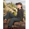 CQR Kids Youth Hiking Cargo Pants, UPF 50+ Quick Dry Convertible Zip Off Pants, Outdoor Camping Pants(Shenah Venture Carbon Grey)