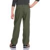 CQR Kids Youth Hiking Cargo Pants, UPF50+ Quick Dry Outdoor Camping Pants(Shenah Trail Army Green)