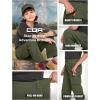 CQR Kids Youth Hiking Cargo Pants, UPF50+ Quick Dry Outdoor Camping Pants(Shenah Trail Army Green)