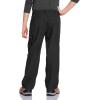 CQR Kids Youth Hiking Cargo Pants, UPF50+ Quick Dry Outdoor Camping Pants(Shenah Trail Black)