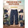 CQR Kids Youth Hiking Cargo Pants, UPF50+ Quick Dry Outdoor Camping Pants(Shenah Trail Pristine Navy)