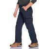 CQR Kids Youth Hiking Cargo Pants, UPF50+ Quick Dry Outdoor Camping Pants(Shenah Trail Pristine Navy)