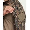 CQR Men’s Combat Shirt Tactical 1/4 Zip Long Sleeve Military BDU Shirts Camo EDC Top with Pockets(Military Print Shirts Hunting Camo)