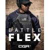 CQR Men’s Combat Shirt Tactical 1/4 Zip Long Sleeve Military BDU Shirts Camo EDC Top with Pockets(Raider Pro Operator Navy)