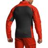 CQR Men’s Combat Shirt Tactical 1/4 Zip Long Sleeve Military BDU Shirts Camo EDC Top with Pockets(Raider Pro Rescue Orange)