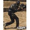 CQR Men’s Combat Shirt Tactical 1/4 Zip Long Sleeve Military BDU Shirts Camo EDC Top with Pockets(Raider Pro Woodland)