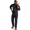 CQR Men’s Combat Shirt Tactical 1/4 Zip Long Sleeve Military BDU Shirts Camo EDC Top with Pockets(Tac Chill Operator Navy)