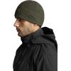 CQR Men’s Fleece Tactical Beanie, Lightweight Army Military Skull Cap, Soft Warm Winter Hat with Small Pocket(Grid Flex Army Green)