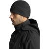 CQR Men’s Fleece Tactical Beanie, Lightweight Army Military Skull Cap, Soft Warm Winter Hat with Small Pocket(Grid Flex Black)