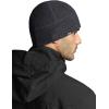 CQR Men’s Fleece Tactical Beanie, Lightweight Army Military Skull Cap, Soft Warm Winter Hat with Small Pocket(Grid Flex Charcoal)