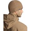 CQR Men’s Fleece Tactical Beanie, Lightweight Army Military Skull Cap, Soft Warm Winter Hat with Small Pocket(Grid Flex Coyote)