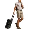 CQR Men’s Flex Casual Cargo Shorts, Lightweight Water Resistant Golf Shorts, Stretch Tactical Work Shorts with Multi-Pocket(Negotiator Alamo Khaki)