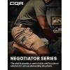 CQR Men’s Flex Casual Cargo Shorts, Lightweight Water Resistant Golf Shorts, Stretch Tactical Work Shorts with Multi-Pocket(Negotiator Cougar)