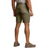 CQR Men’s Flex Casual Cargo Shorts, Lightweight Water Resistant Golf Shorts, Stretch Tactical Work Shorts with Multi-Pocket(Negotiator Soil Green)
