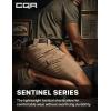 CQR Men’s Flex Casual Cargo Shorts, Lightweight Water Resistant Golf Shorts, Stretch Tactical Work Shorts with Multi-Pocket(Sentinel Cougar)
