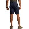 CQR Men’s Flex Casual Cargo Shorts, Lightweight Water Resistant Golf Shorts, Stretch Tactical Work Shorts with Multi-Pocket(Sentinel Operator Navy)