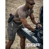 CQR Men’s Flex Casual Cargo Shorts, Lightweight Water Resistant Golf Shorts, Stretch Tactical Work Shorts with Multi-Pocket(Tac Charcoal)