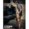 CQR Men’s Flex Casual Cargo Shorts, Lightweight Water Resistant Golf Shorts, Stretch Tactical Work Shorts with Multi-Pocket(Tac Cougar)
