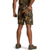 CQR Men’s Flex Casual Cargo Shorts, Lightweight Water Resistant Golf Shorts, Stretch Tactical Work Shorts with Multi-Pocket(Tac Woodland Olive)