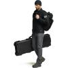 CQR Men’s Full-Zip Tactical Jacket, Soft Warm Military Winter Fleece Jackets, Outdoor Coats with Zipper Pockets(Grid Flex Black)