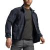 CQR Men’s Full-Zip Tactical Jacket, Soft Warm Military Winter Fleece Jackets, Outdoor Coats with Zipper Pockets(Grid Flex Charcoal)