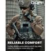 CQR Men’s Full-Zip Tactical Jacket, Soft Warm Military Winter Fleece Jackets, Outdoor Coats with Zipper Pockets(Grid Flex Coyote)