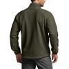 CQR Men’s Full-Zip Tactical Jacket, Soft Warm Military Winter Fleece Jackets, Outdoor Coats with Zipper Pockets(Guardian Army Green)