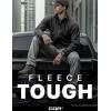 CQR Men’s Full-Zip Tactical Jacket, Soft Warm Military Winter Fleece Jackets, Outdoor Coats with Zipper Pockets(Guardian Black)