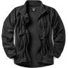 CQR Men’s Full-Zip Tactical Jacket, Soft Warm Military Winter Fleece Jackets, Outdoor Coats with Zipper Pockets(Guardian Black)